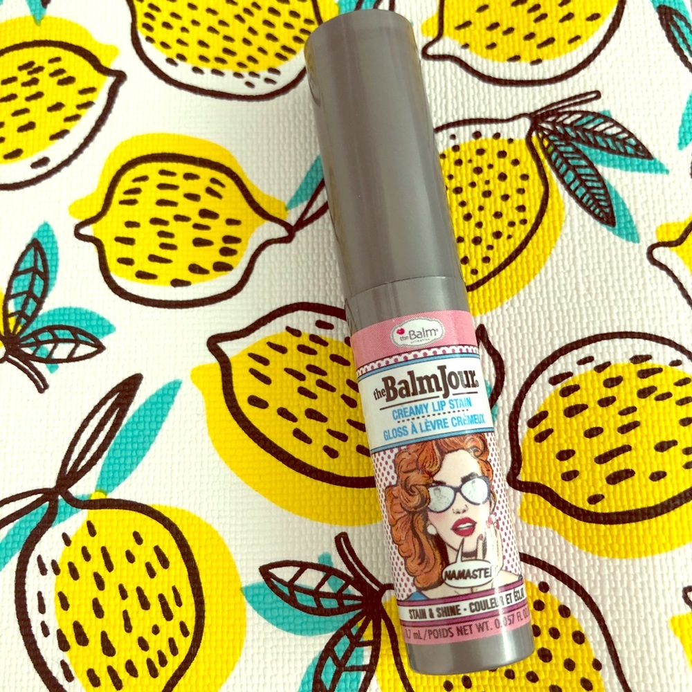 The Balmjour Creamy Lip Stain in Namaste! NEW